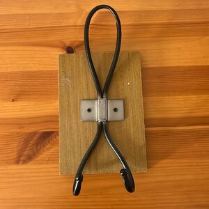 Wall Decor Double Coat Hook